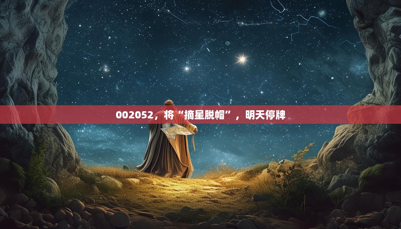 002052，将“摘星脱帽”，明天停牌