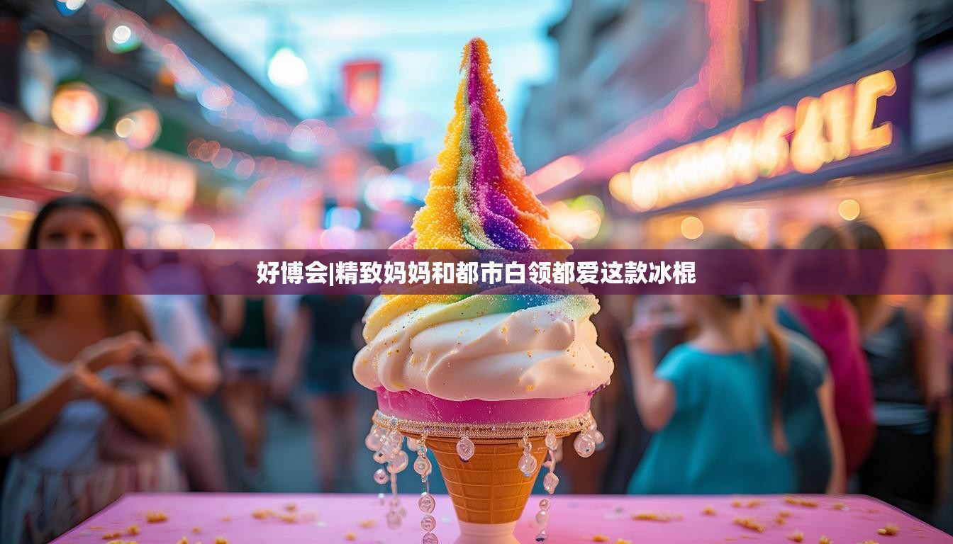 好博会|精致妈妈和都市白领都爱这款冰棍