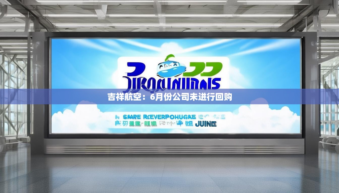 吉祥航空：6月份公司未进行回购