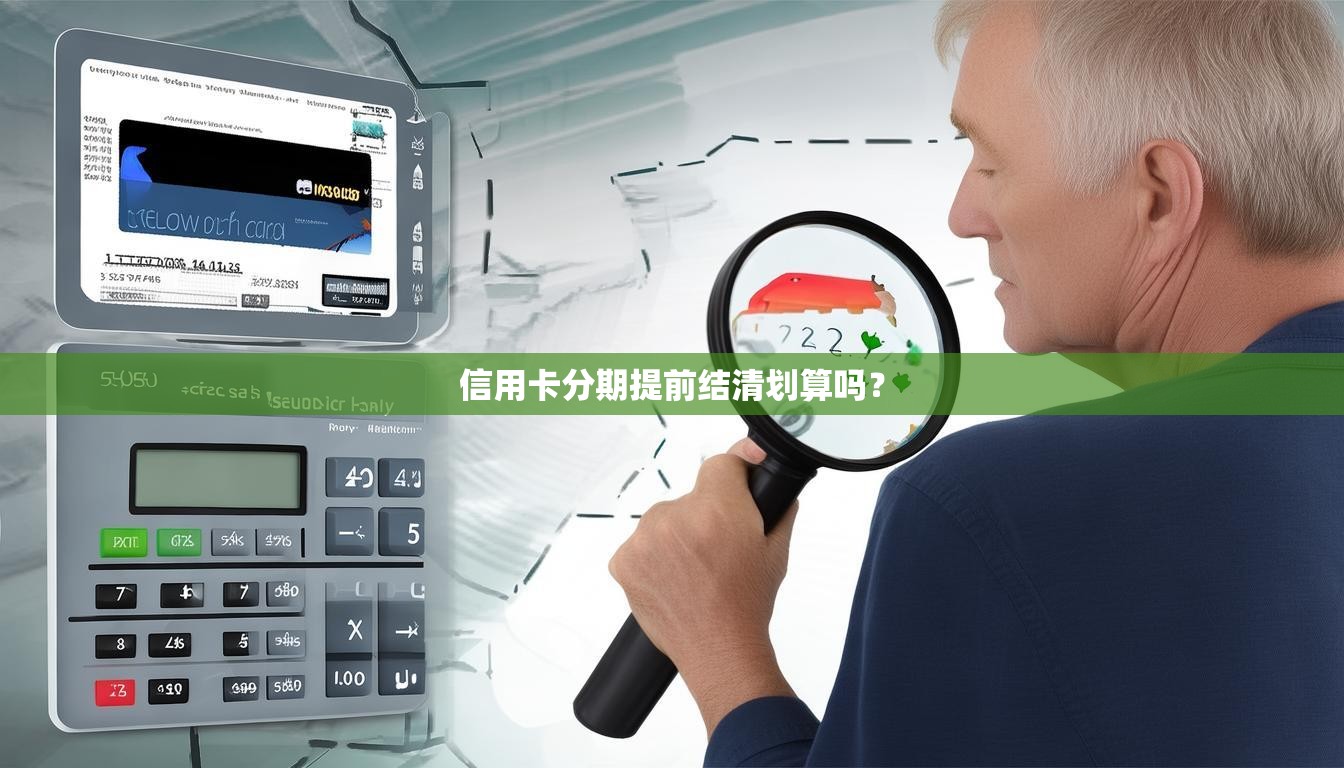 信用卡分期提前结清划算吗？
