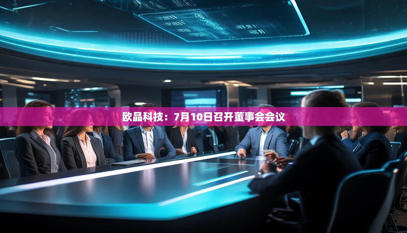 欧晶科技：7月10日召开董事会会议