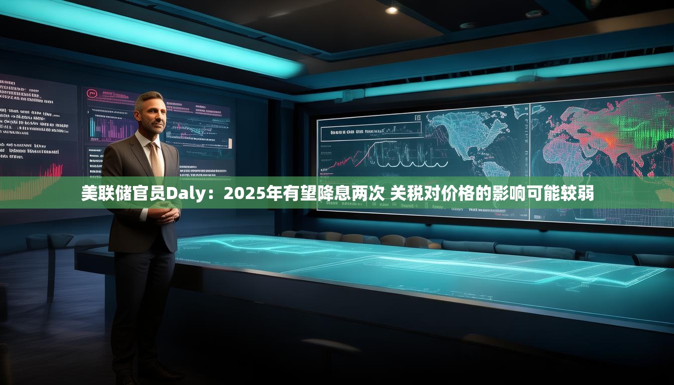 美联储官员Daly：2025年有望降息两次 关税对价格的影响可能较弱